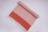 Orange and White Striped Yogamat