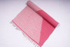 Magenta and White Semi Striped Yogamat