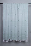 Sea Green Shawl with Butis