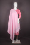 Handwoven Cotton Plaine Handembroidery Shawl