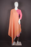 Handwoven Cotton Plaine Handembroidery Shawl