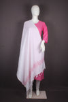 Handwoven Cotton Plaine Handembroidery Shawl