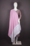 Handwoven Cotton Pink Tangliya Shawl