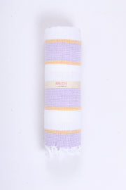 Multi Ultra Soft Bath Towel with Yellow Stripes