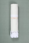 Soft and Luxurious Light Yellow Cotton Bath Towel