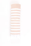 Pink Ultra Soft Bath Towel with White Lining