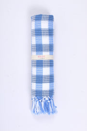 White Check Ultra Soft Bath Towel