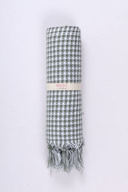 Gray Check Ultra Soft Bath Towel