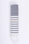 Slety Ultra Soft Bath Towel with White Striped