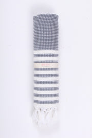 Slety Ultra Soft Bath Towel with White Striped