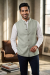 Laurel Green Cotton Jacket