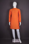Orange Full Sleeves Long Kurta