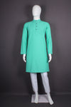 Sea Green Full Sleeves Long Kurta