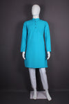Blue Full Sleeves Long Kurta