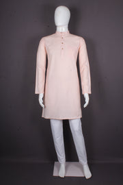 Men's Cotton Solid Kurta