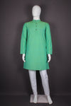 Green Full Sleeves Long Kurta