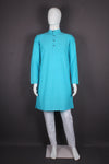 Sky Blue Full Sleeves Long Kurta