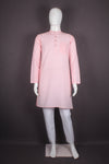 Light Pink Full Sleeves Long Kurta