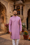 Purple Full Sleeves Long Kurta