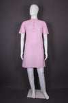 Light Pink Half Sleeves Long Kurta