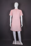 Lemonade Pink Half Sleeves Long Kurta