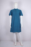 Blue Half Sleeves Long Kurta