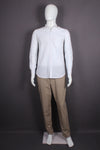 Classic White Handloom Full-Sleeve Shirt