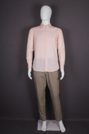 Men's Peach Full Sleeves Shirt