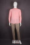 Men's Pink Full Sleeves Shirt