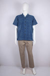 Dabu Hand Block Printed Half Sleeves Shirt