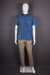 Dabu Hand Block Printed Half Sleeves Shirt