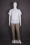 Men's Cotton White Half Sleeve Shirt