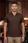 Syrup Brown Polo T-Shirt