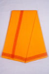 Yellow Kids Dhoti Dupatta with Red Border