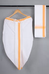 Handwoven Cotton Bal Dhoti & Dupatta Set