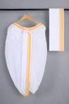 Handwoven Cotton Bal Dhoti & Dupatta Set