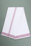 Handwoven Cotton Dhoti Dupatta Set with Dobby Border