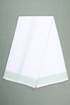 Handwoven Cotton Dhoti Dupatta Set with Dobby Border