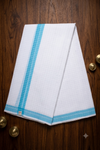 Handwoven Cotton Dhoti Dupatta Set