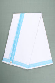 Handwoven Cotton Dhoti Dupatta Set