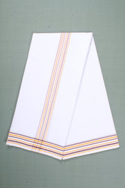 Handwoven Cotton Dhoti Dupatta Set