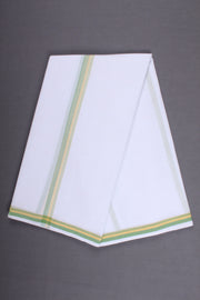 Handwoven Cotton Dhoti Dupatta Set