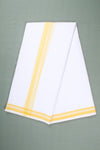 Handwoven Cotton Dhoti Dupatta Set