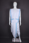 Handwoven Cotton Dhoti & Dupatta Set
