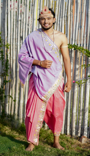 Purple Magenta chakravarti Dress