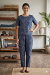 Handloom Cotton Dabu Printed Co-Ord Set