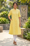 Yellow Kurti