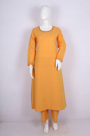 Handcrafted Cotton Kurti with Intricate Embroidery