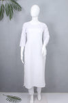 White Long Kurti