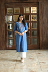 Blue Long Kurti